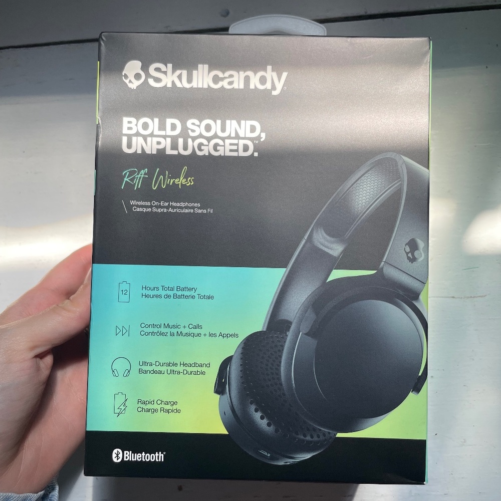Skullcandy Riff Wireless On-Ear Headphones - Black